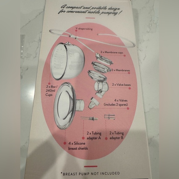 🍼 Legendairy Milk Silicone Collection Cups Replacement Parts BNWOB - Picture 2 of 2